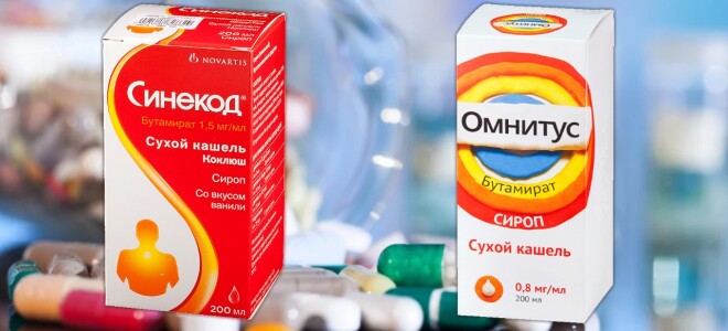 Цена Лекарств В Аптеке Омнитус И Синекод