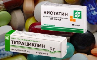 Таблетки Тетрациклин с Нистатином: инструкция по применению